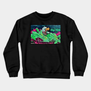 Eagle Graffiti Crewneck Sweatshirt